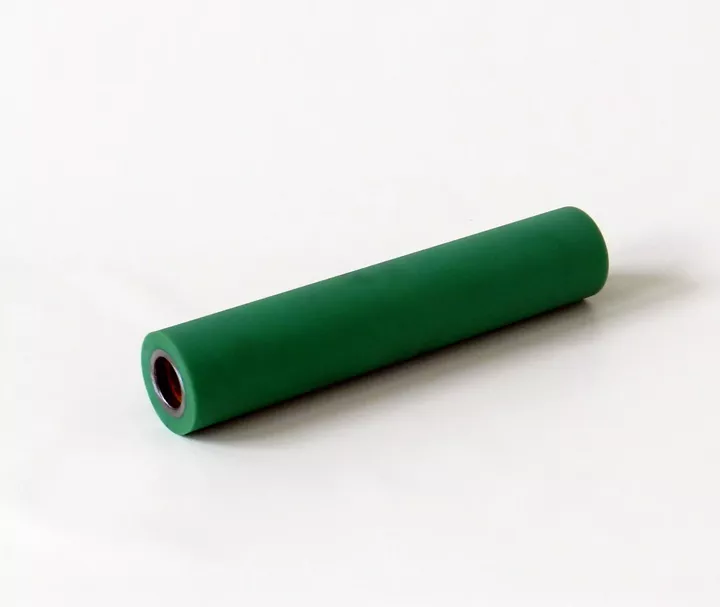 Wide Pressing Roller; ø70x200, 70x300, 70x400, 75x700, 75x800, 75x900, 75x1000…..Green 55 shore