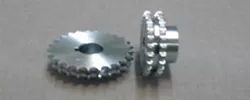 Tahrik grubu geniş makine motor zincir dişlisi ; ø50mmx78 mm / Tahrik grubu kamalı mil zincir dişlisi; ø25mmx17mm