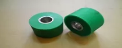 Pressing Roller; ø 80x50 ; Green Silicon; 65º Shore  / Blue;  45º Shore / Red  80º Shore